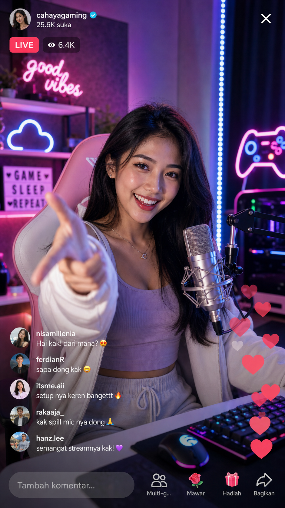 Studio entertainment